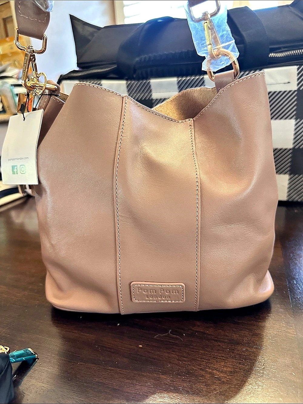 Pom London Lambeth Bag Shoulder Bag Brown